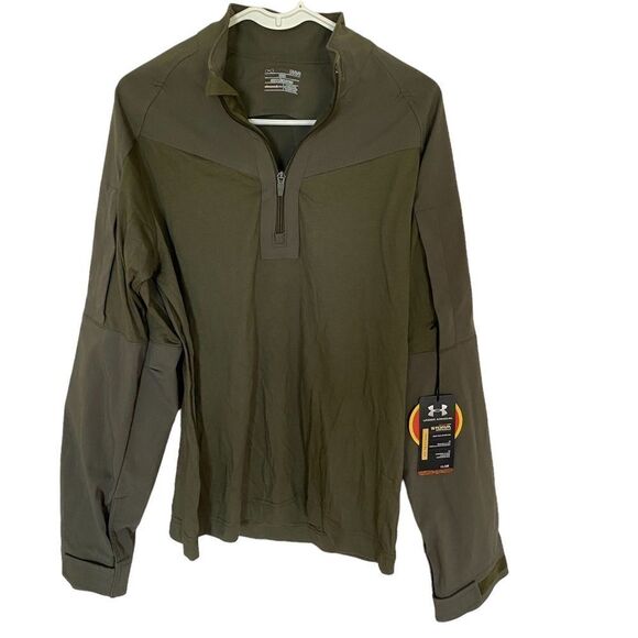 Under Armour NEW UA Tactical Storm Resistant Green Jacket Large - Picture 1 of 9